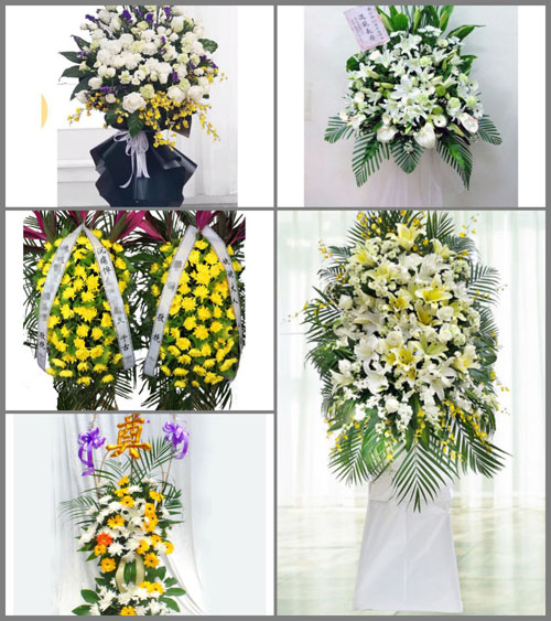 福建漳州漳浦县旧镇镇白事花篮预定